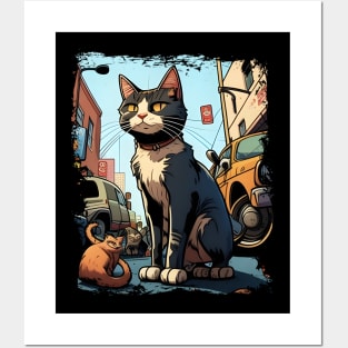 Support Your Local Street Cats Animal Pet Love Posters and Art